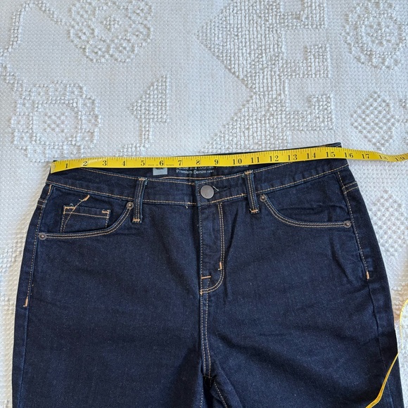Mossimo women’s size 6 short curvy skinny dark wash cotton spandex denim jeans - Picture 2 of 9